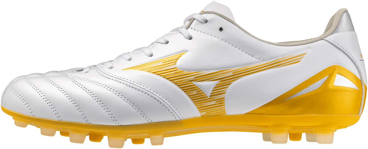 Mizuno Morelia Neo Iv Pro Ag Artificial Grass Kl Soccer Cleat - White Gold