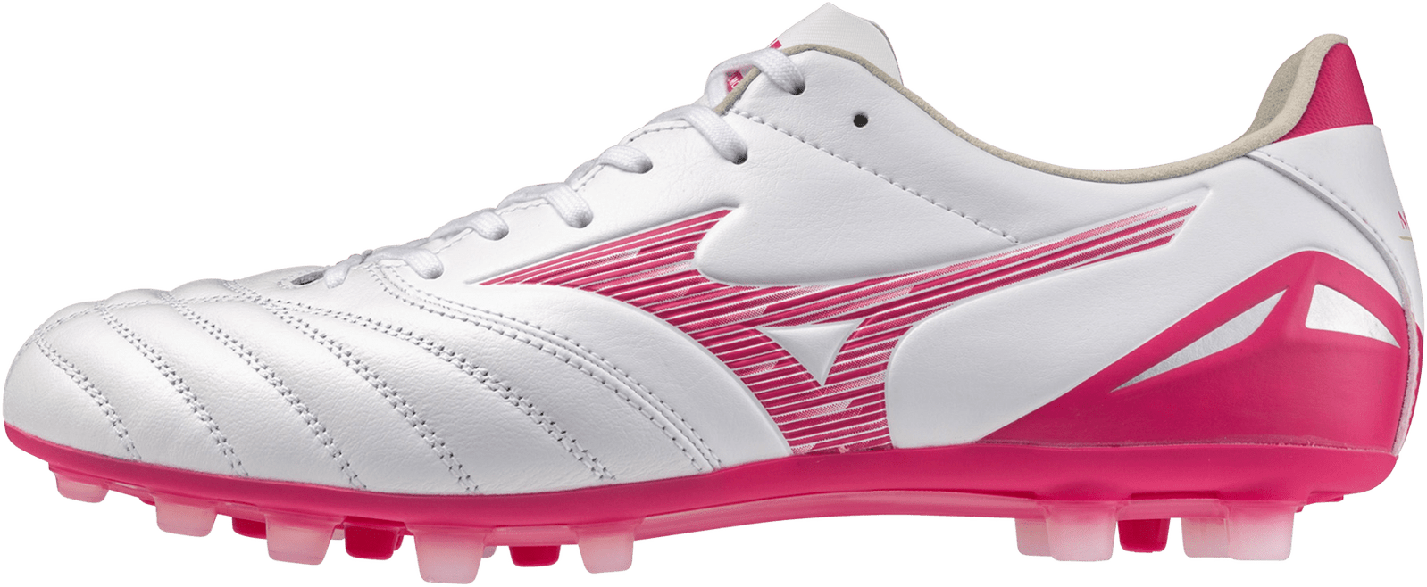 Mizuno Morelia Neo Iv Pro Ag Artificial Grass Kl Soccer Cleat - White Pink Tetra