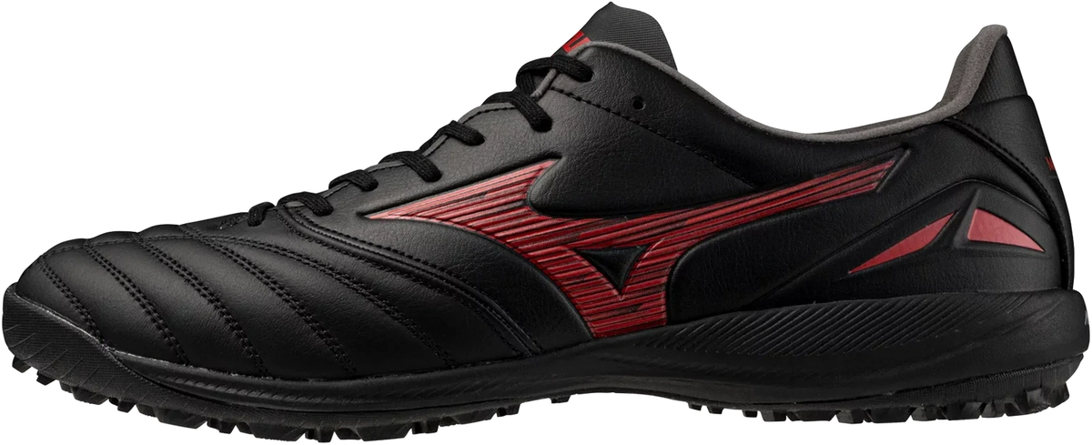 Mizuno Morelia Neo IV Pro All Surface Turf Soccer Shoe, Black/Red