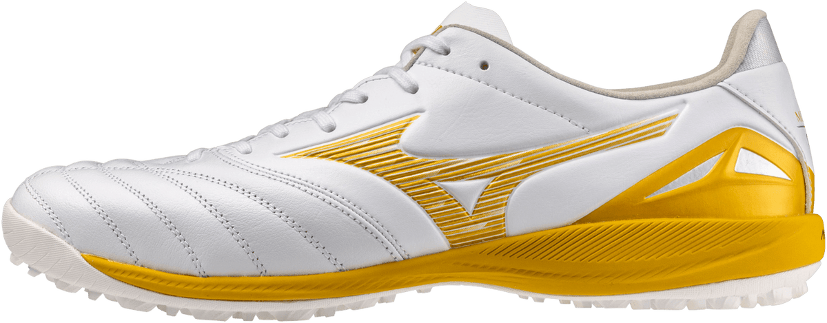 Mizuno Morelia Neo Iv Pro All Surface Turf Soccer Shoe - White Gold