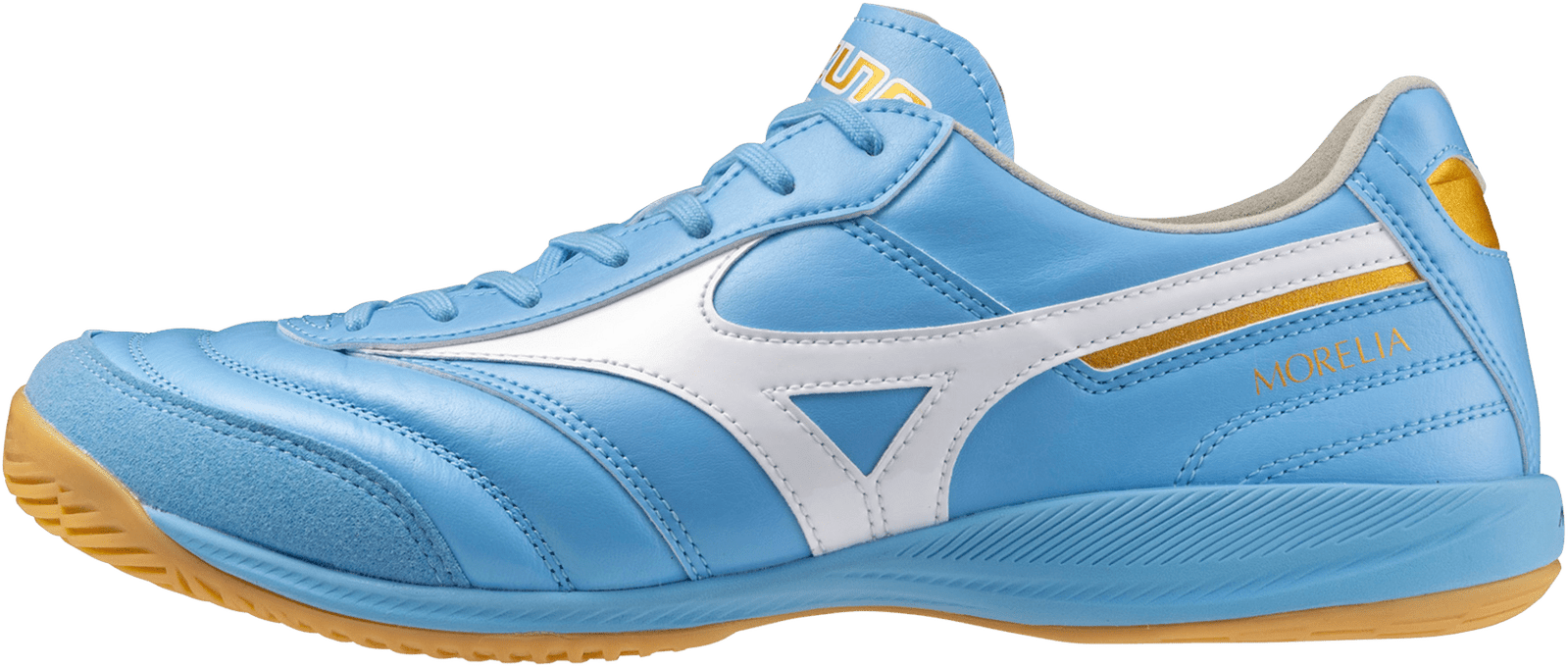 Mizuno Morelia Sala Elite in Indoor Soccer Shoe - Celeste White