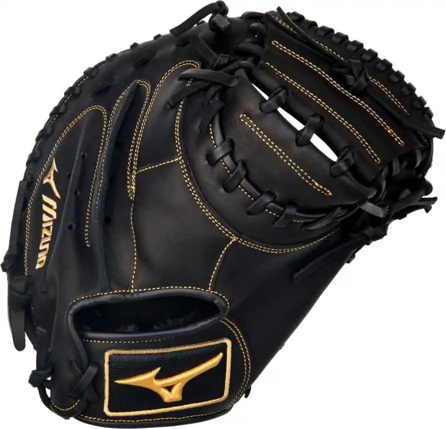 Mizuno Mvp Prime Baseball Catcher’s Mitt 34’’ Gxc50pb4 Black Almond / Right Throw