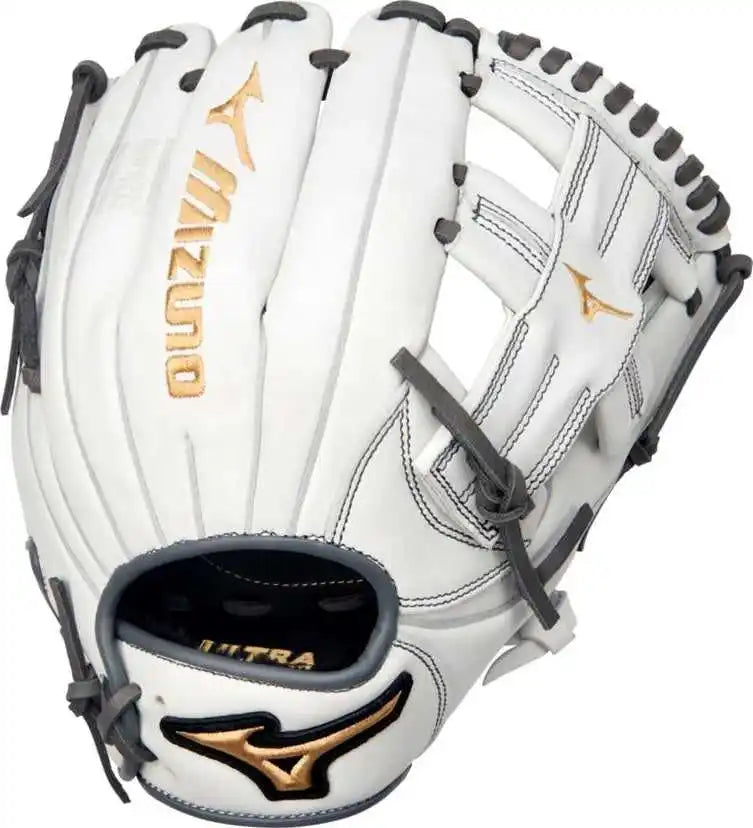 Mizuno Mvp Prime Fastpitch Softball Infield Glove 11.50’’ Gmvp1150pf4w - White Gray
