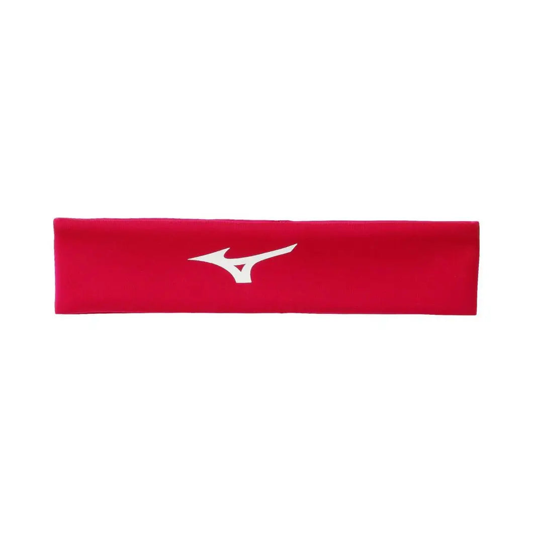 Mizuno Player Headband - Red - one Size Fits Most