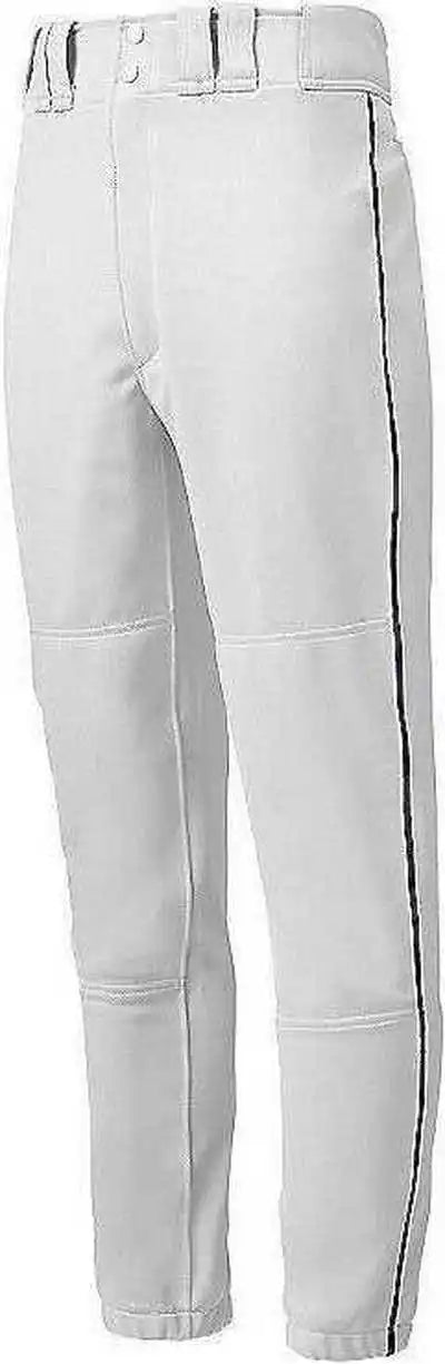 Mizuno Premier Piped Pant - White-navy