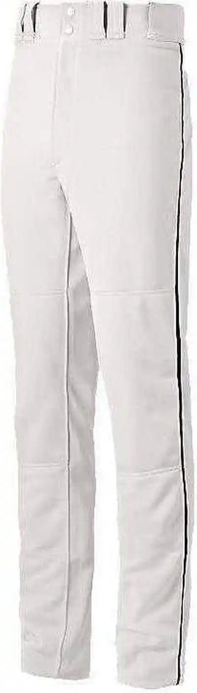 Mizuno Premier Pro Men’s Piped Baseball Pant G19 - White Black