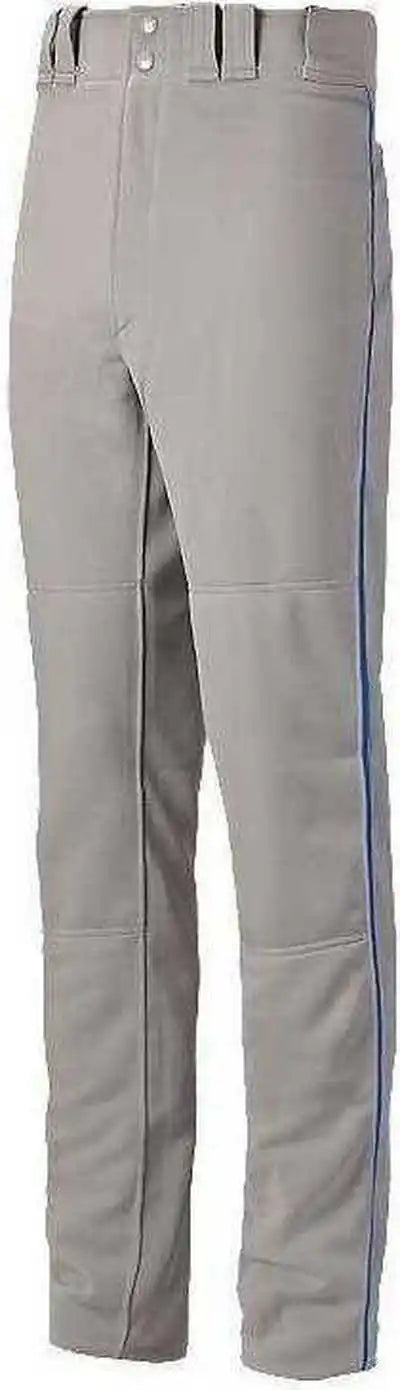 Mizuno Premier Pro Men’s Piped Baseball Pant G35 - Grey Royal