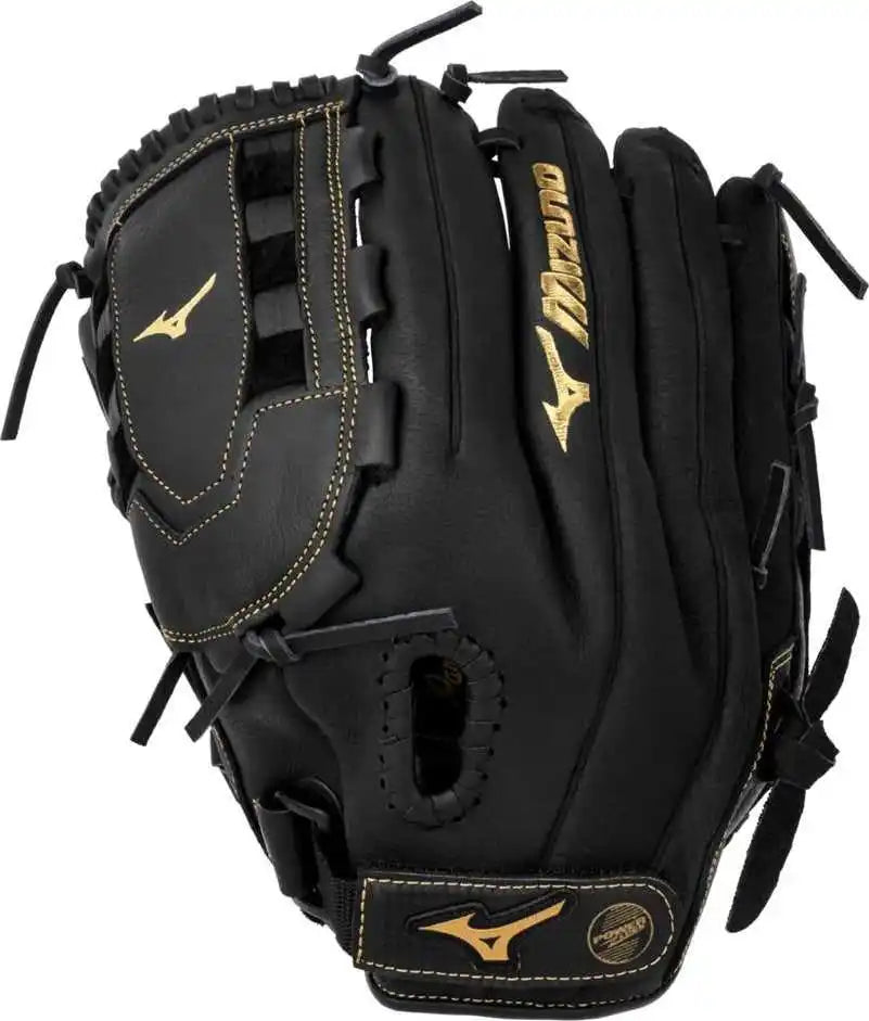 Mizuno Premier Series Slowpitch Outfield Glove 12.50’’ Gpm1255 - Black Gold
