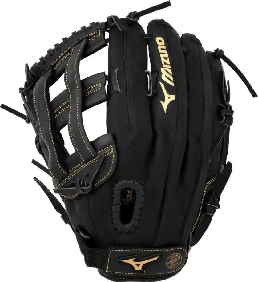 Mizuno Premier Series Slowpitch Outfield Glove 13.00’’ Gpm1305 Black Gold