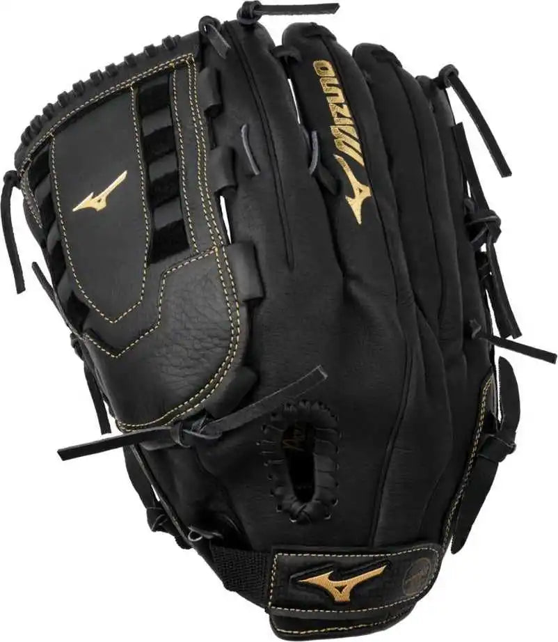 Mizuno Premier Series Slowpitch Outfield Glove 14.00’’ Gpm1405 Black Gold