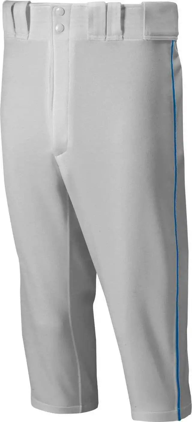 Mizuno Premier Short Pants Pipped - Gray Royal