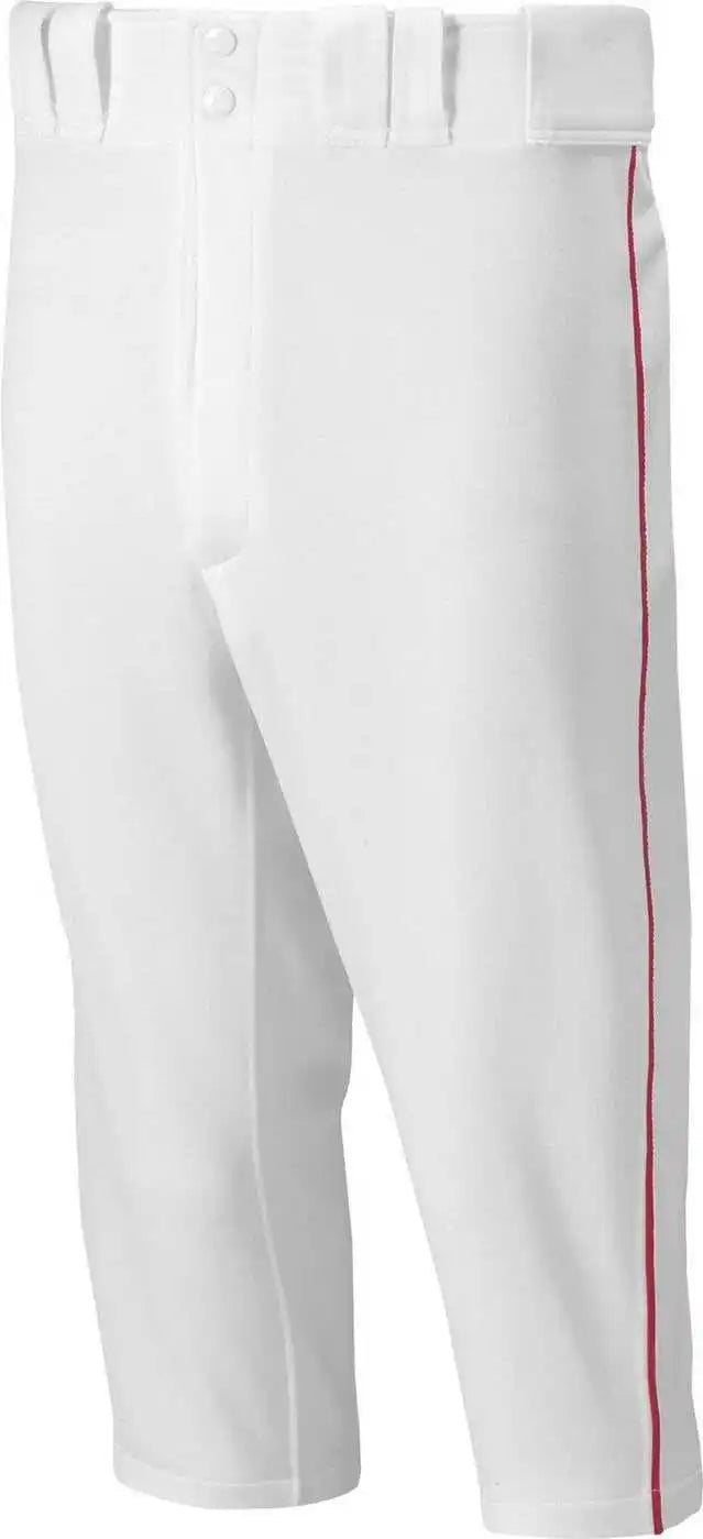 Mizuno Premier Short Pants Pipped White Red