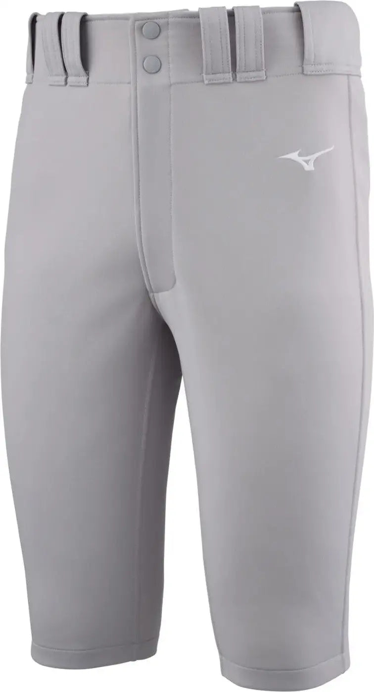 Mizuno Premier Shorty Knicker Baseball Pant - Gray