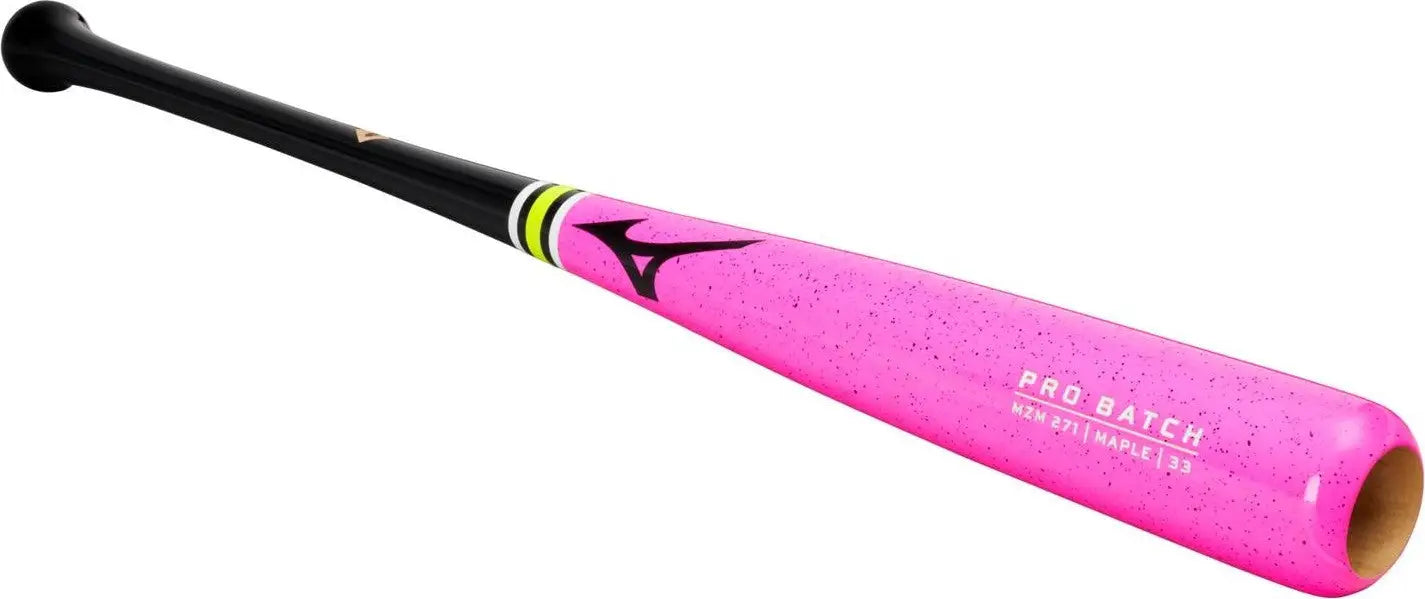 Mizuno Pro Batch Mzm 271 Maple Wood Baseball Bat - Pink Glo