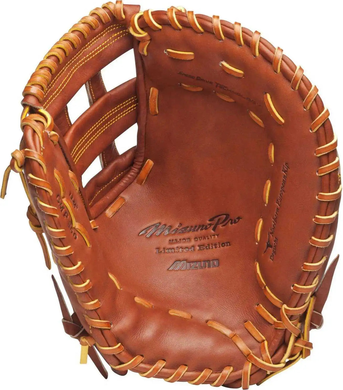 Mizuno Pro Limited Gmp300 First Base Mitt 12.50’’ - 311808 - Tan / Right Throw