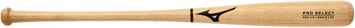 Mizuno Pro Select Mzm 110 Maple Wood Baseball Bat - Matte Natural