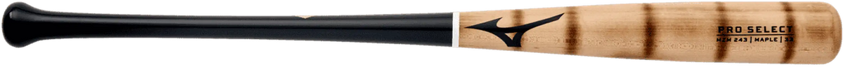 Mizuno Pro Select Mzm 243 Maple Wood Baseball Bat - Natural Black