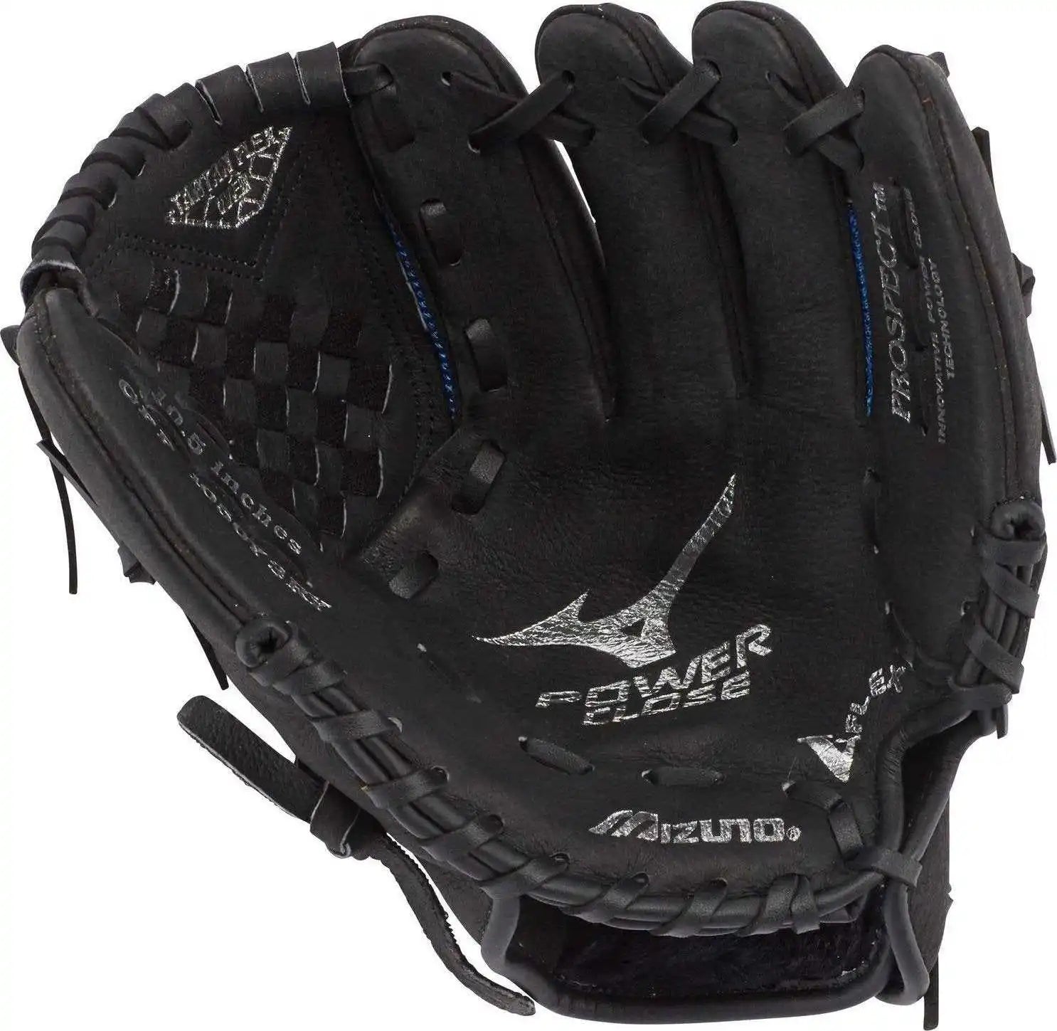 Mizuno Prospect Powerclose 10.50’’ Utility Glove Gpp1050y3ry - Black Royal