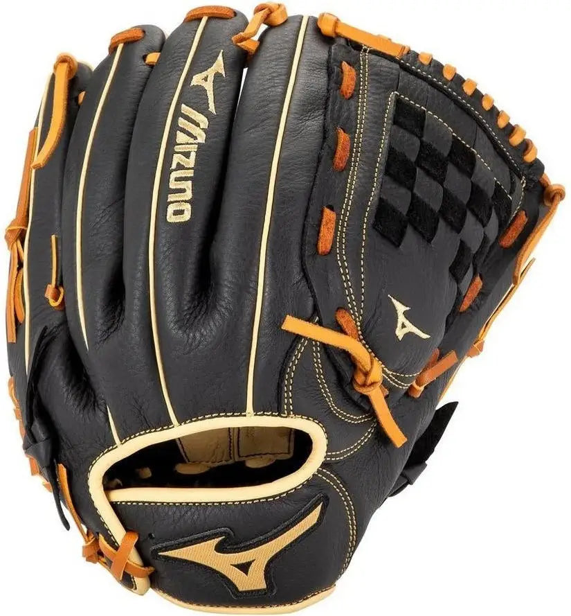Mizuno Prospect Select Series Pitcher/outfield Baseball Glove 12.00’’ - Black-brown