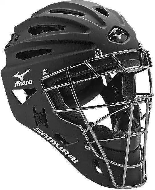 Mizuno Samurai Catcher’s Helmet G4 Black - 380191 - 7’’ - 7 5/8’’