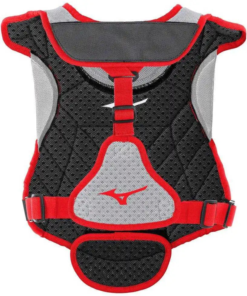 Mizuno Samurai Women’s Fastpitch Softball Chest Protector 13’’ - Gray Red