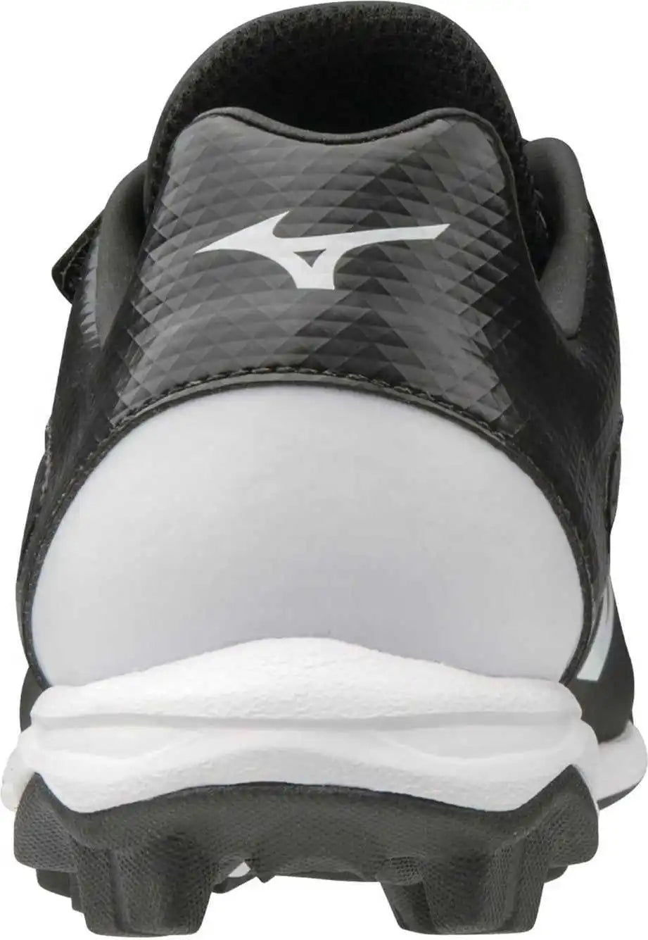 Mizuno Select Nine Low Molded Cleats - Black White