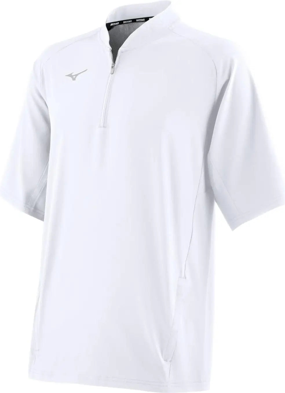 Mizuno Short Sleeve Hitting Jacket - White