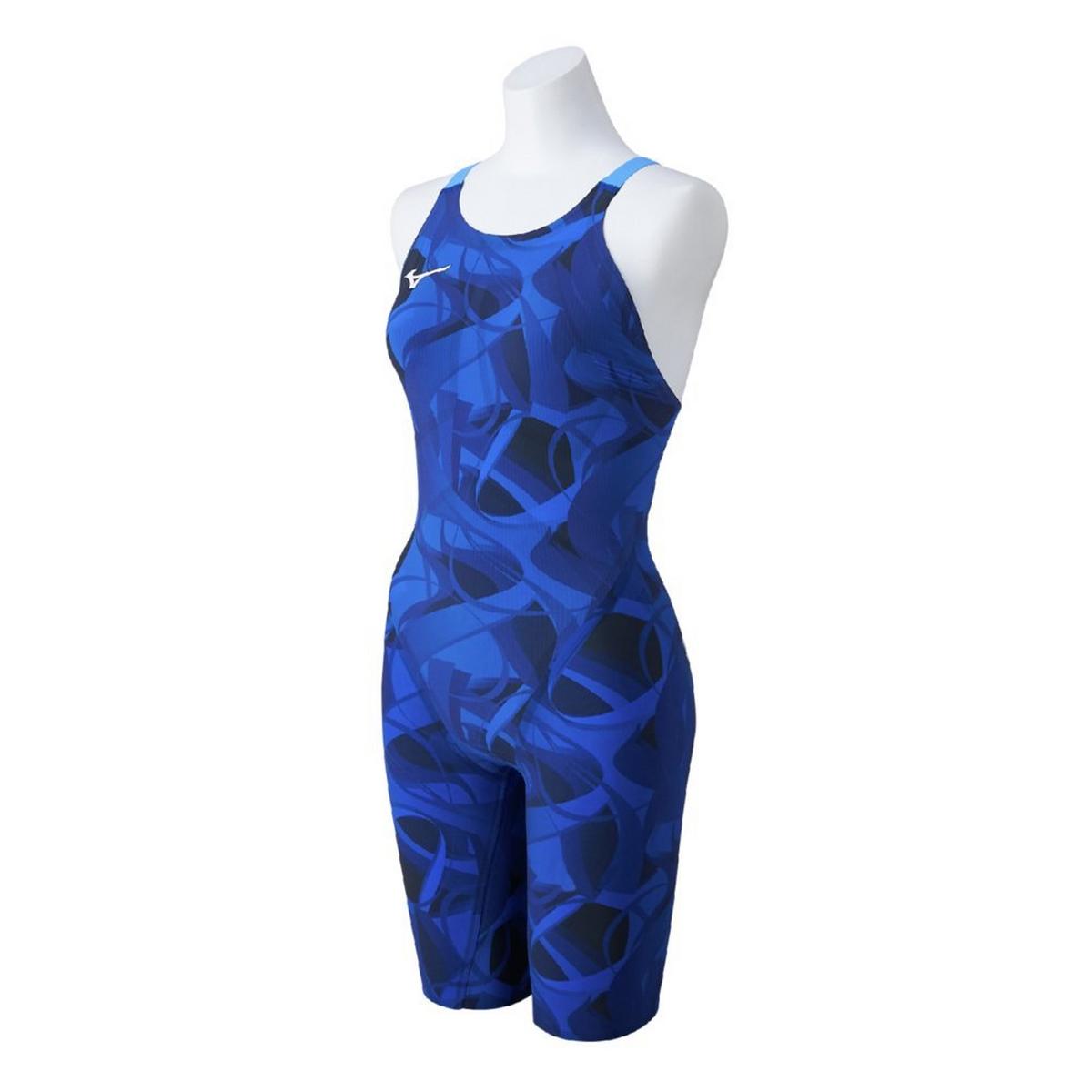 Mizuno Usa 570083 Women’s Gx-sonic 6 Noble Velocity (nv) Technical Swimsuit - Mugen Blue (unun) - 22 (0022)