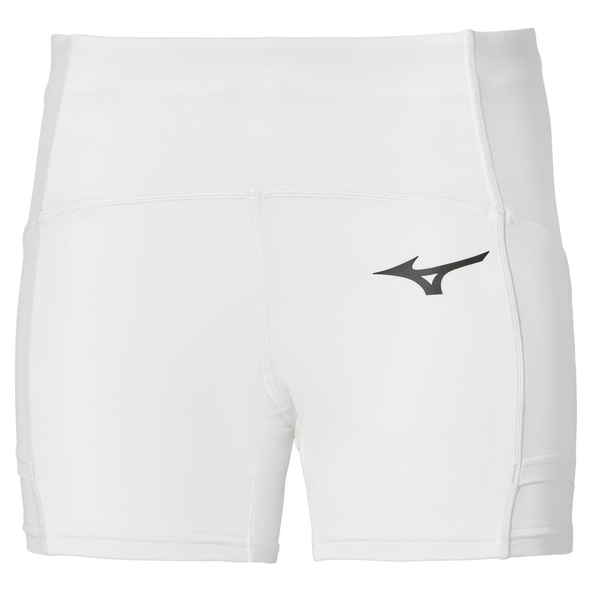 Mizuno Usa 650033 Racquet Sports Women’s Short Tight - White (0000) - Extra Large (xl)