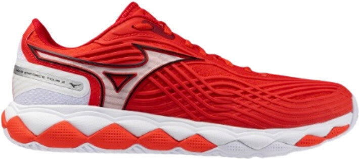 Mizuno Wave Enforce Tour 2 Ac Men’s - Fiery Red White