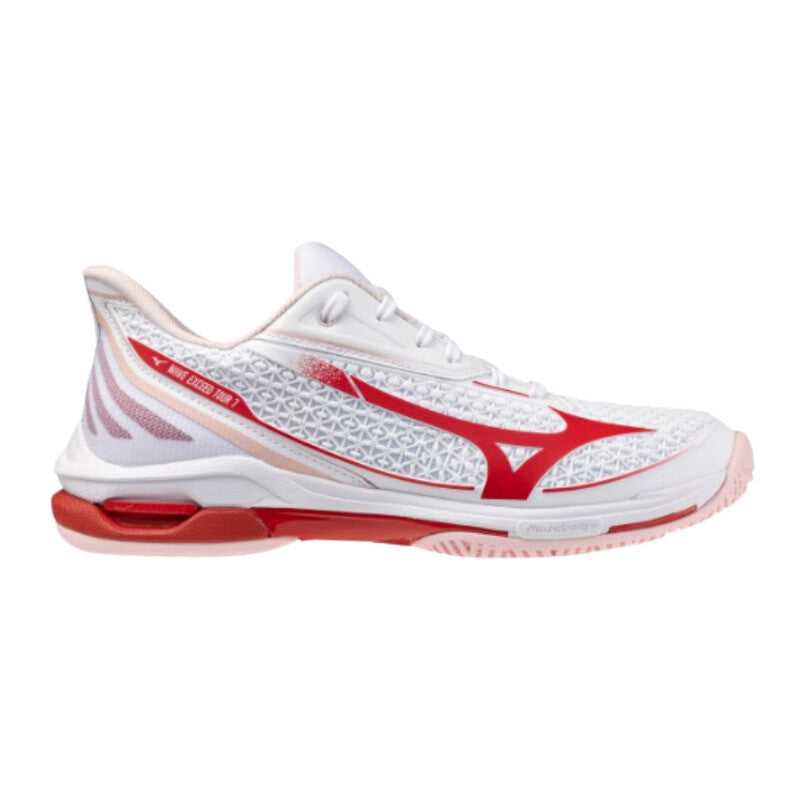 Mizuno Wave Exceed Tour 7 Ac (w) (ice Water) - Wh/rd / 6