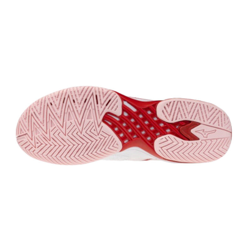 Mizuno Wave Exceed Tour 7 Ac (w) (white/fiery Red) - Wh/rd