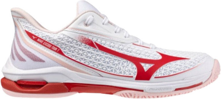 Mizuno Wave Exceed Tour 7 Ac Women’s - White Fiery Red