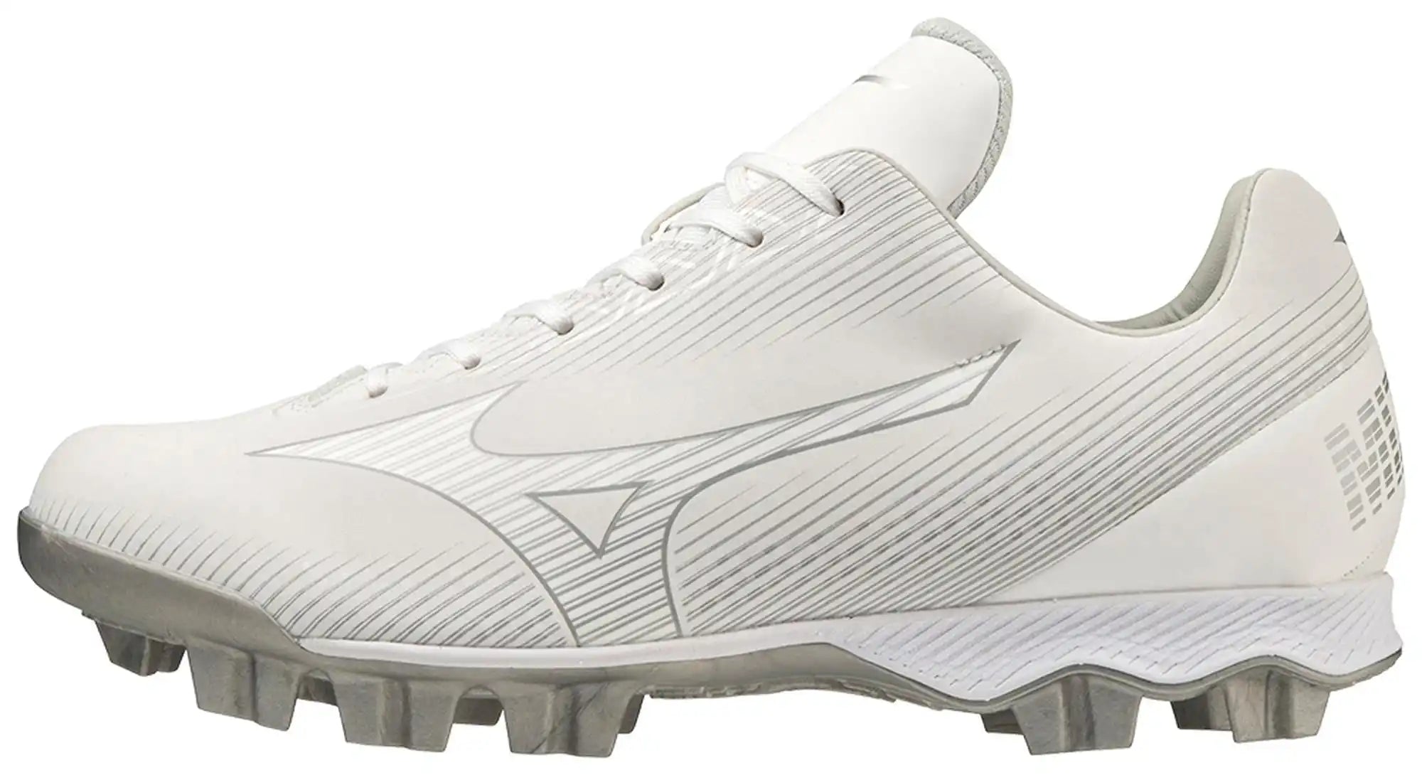 Mizuno Wave Finch Lightrevo Women’s Molded Fastpitch Softball Cleats - White