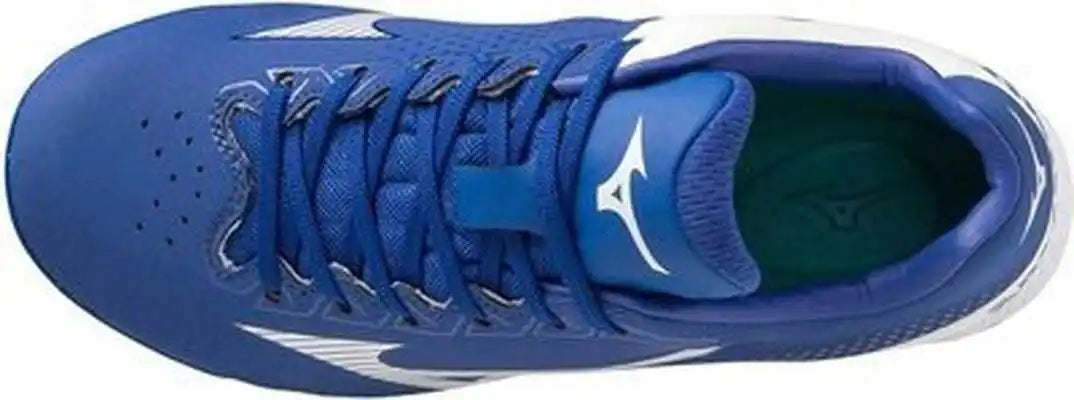 Mizuno Wave Lightrevo Low Molded Cleats Royal White