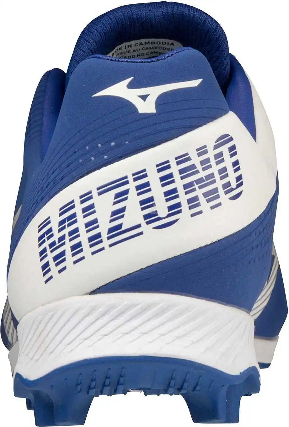 Mizuno Wave Lightrevo Low Molded Cleats Royal White