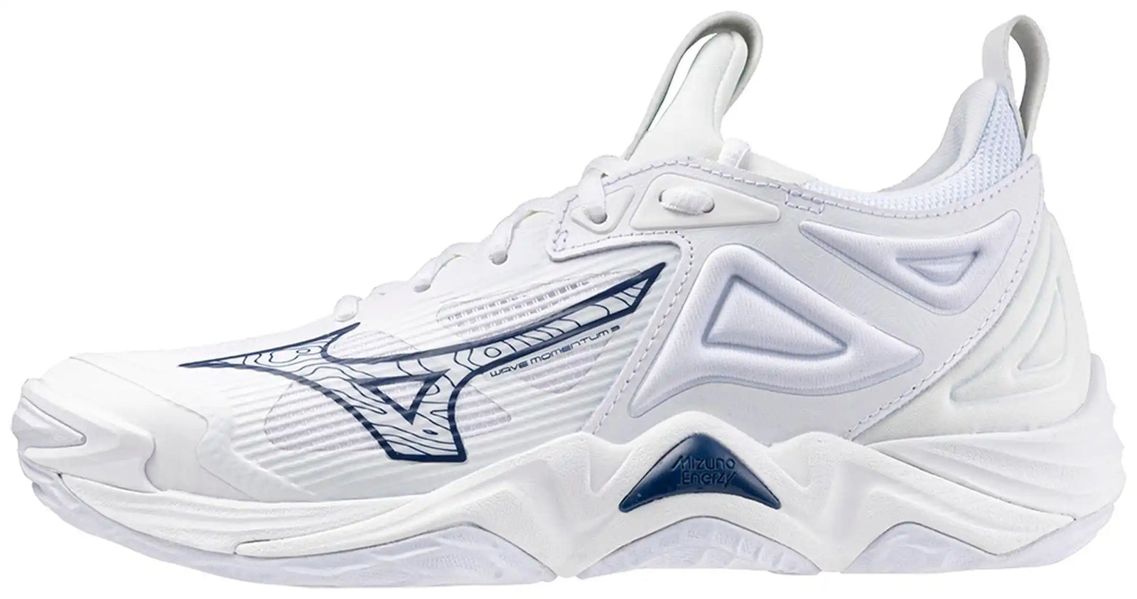 Mizuno Wave Menentum 3 Women’s Volleyball Shoe - White Navy