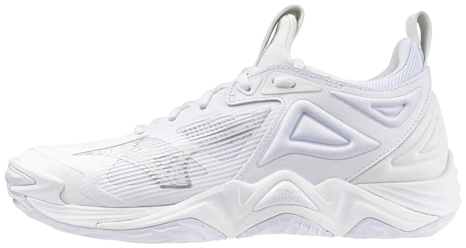 Mizuno Wave Menentum 3 Women’s Volleyball Shoe - White Silver