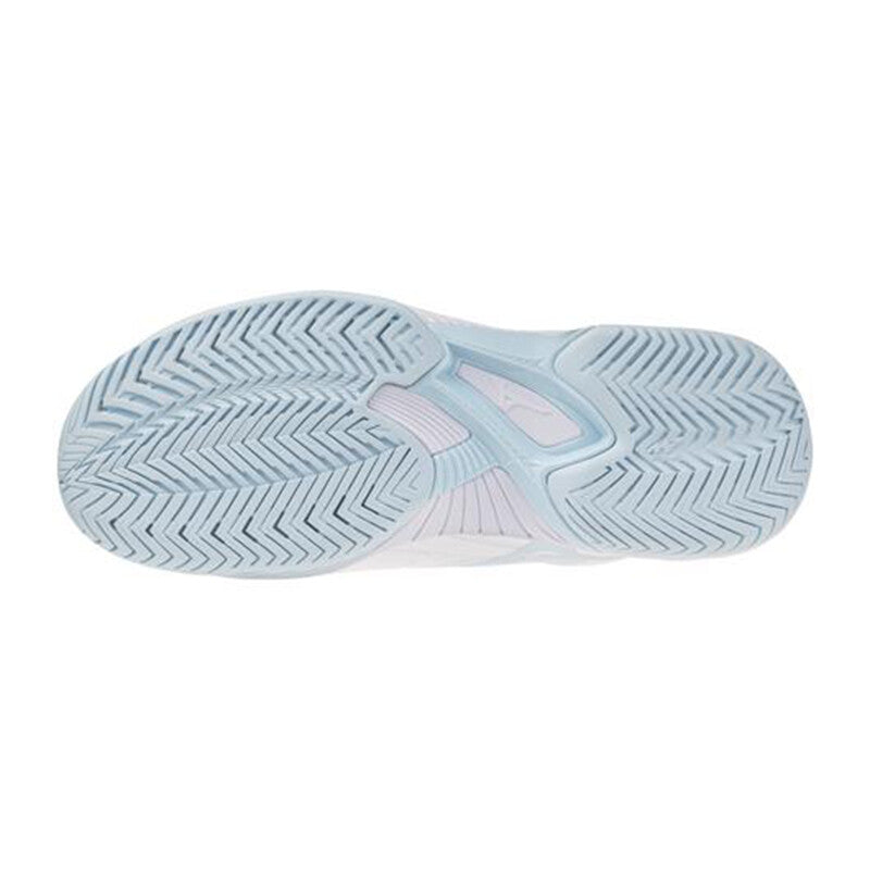 Mizuno Wave Strike Ac Women Tennis Shoes - White Ice Water