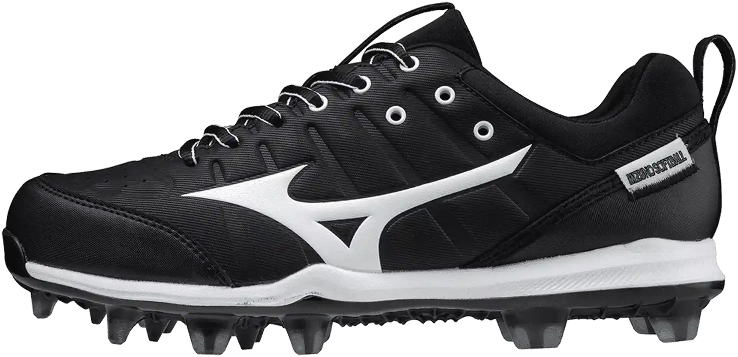Mizuno Women’s 9-spike Advanced Finch Elite 5 Fp Cleats - Black White