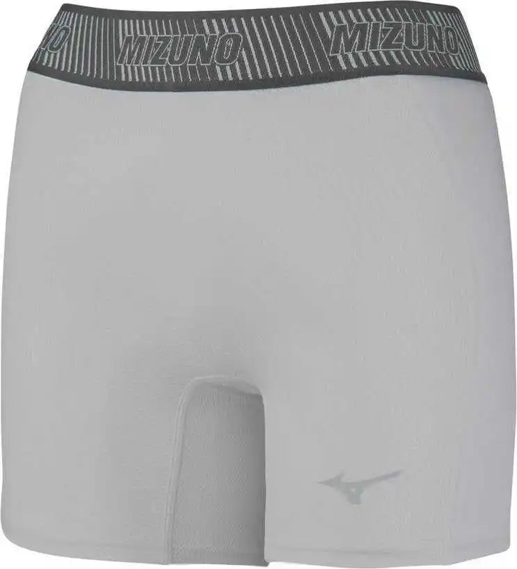 Mizuno Women’s Aero Vent Padded Sliding Short - Gray