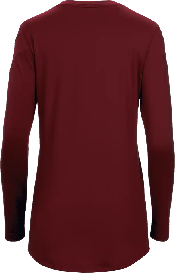 Mizuno Women’s Balboa 6 Long Sleeve Volleyball Jersey - Cardinal