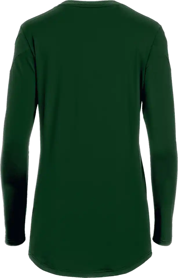 Mizuno Women’s Balboa 6 Long Sleeve Volleyball Jersey - Forest
