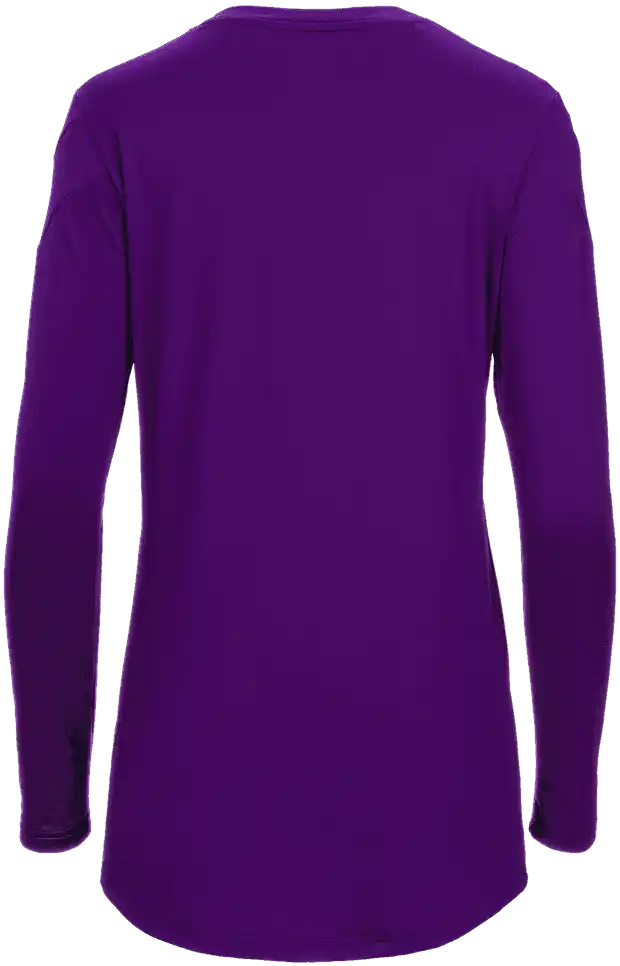Mizuno Women’s Balboa 6 Long Sleeve Volleyball Jersey - Purple
