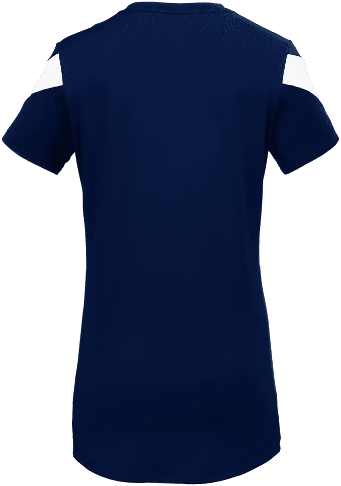 Mizuno Women’s Balboa 6 Short Sleeve Volleyball Jersey - Navy White