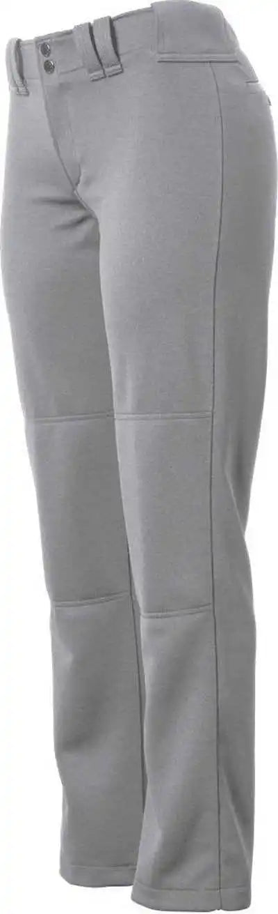 Mizuno Women’s Full Length Fastpitch Pant - Grey
