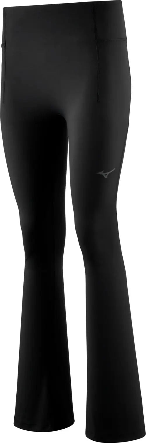 Mizuno Women’s Lights-out Sport Flare Leggings- Black