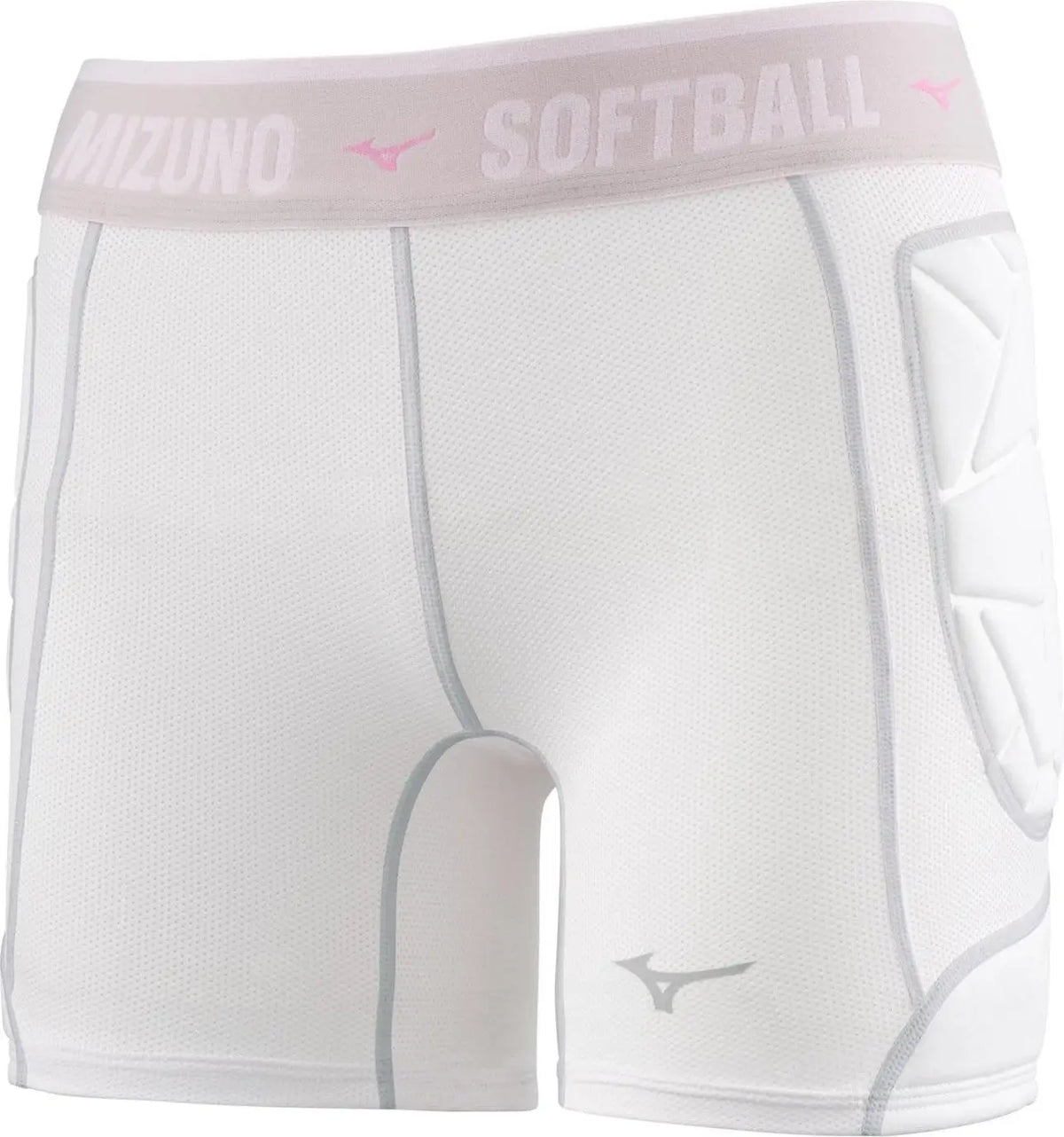 Mizuno Women’s Rb Shield Padded Sliding Short - White