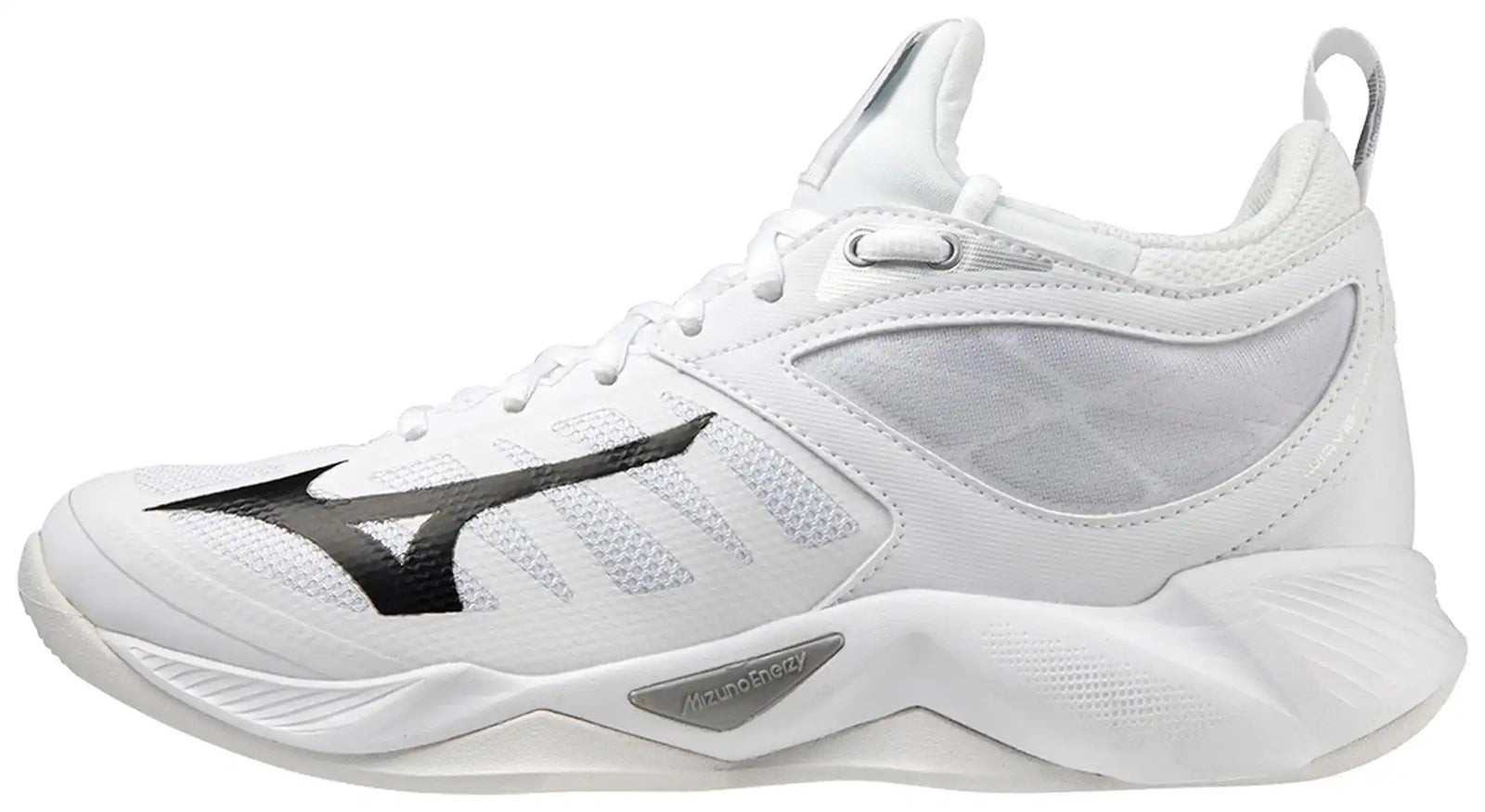 Mizuno Women’s Wave Dimension Volleyball Shoes - White Black