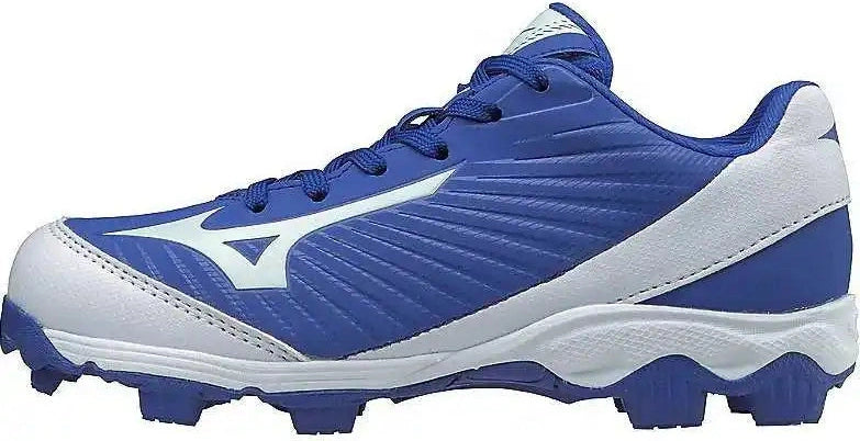 Mizuno Youth 9-spike Advanced Franchise 9 Low Molded Cleats - Royal White